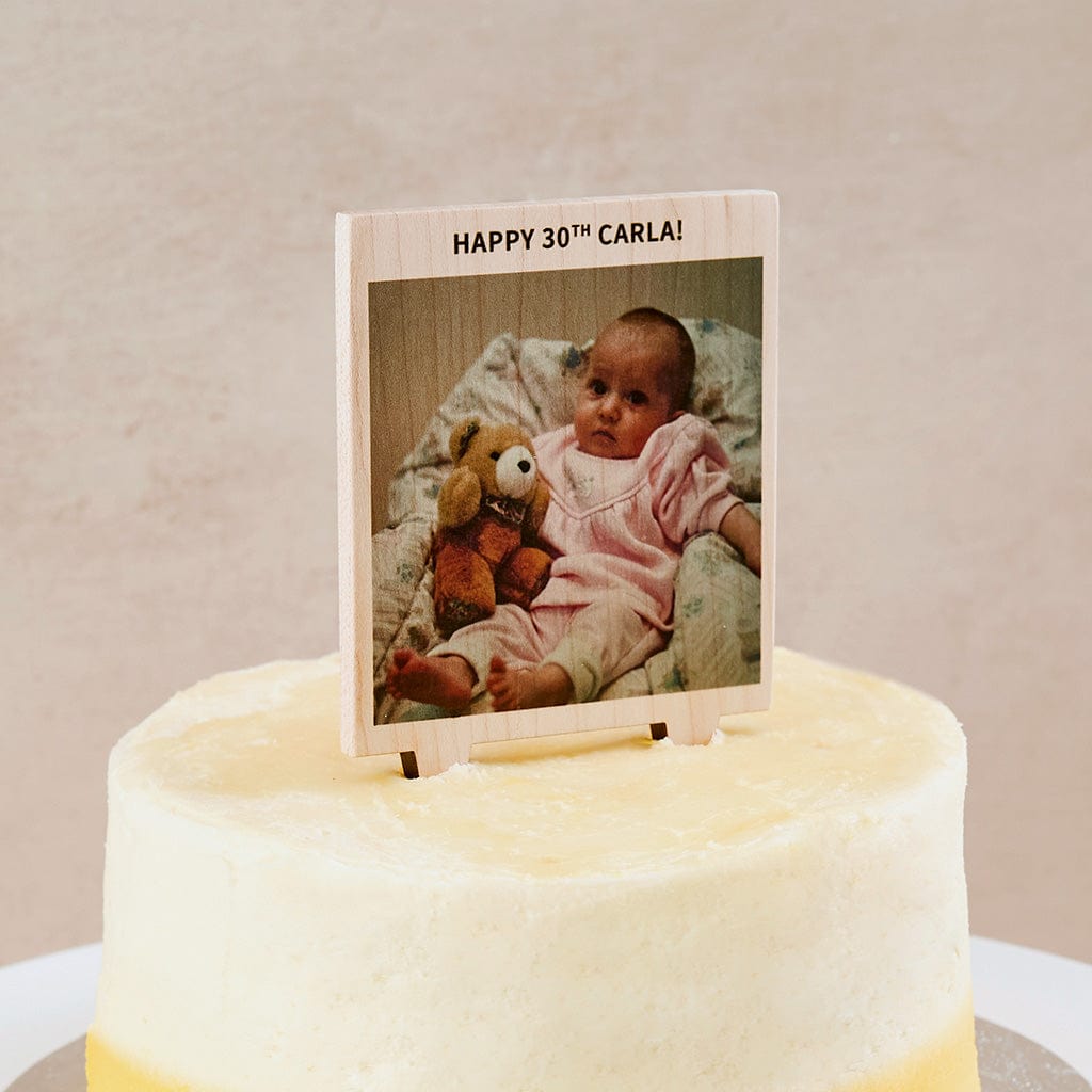 Personalised Cake Topper with Photo CGL