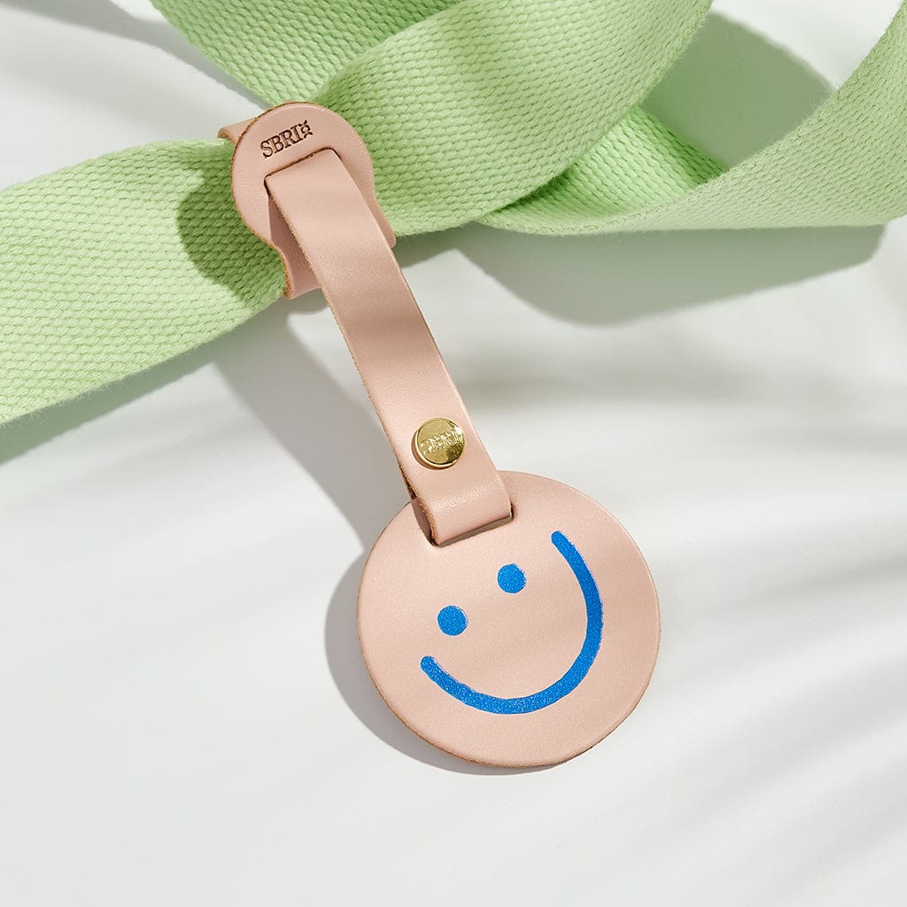 Personalised Smiley Face Bag Tag SBRI