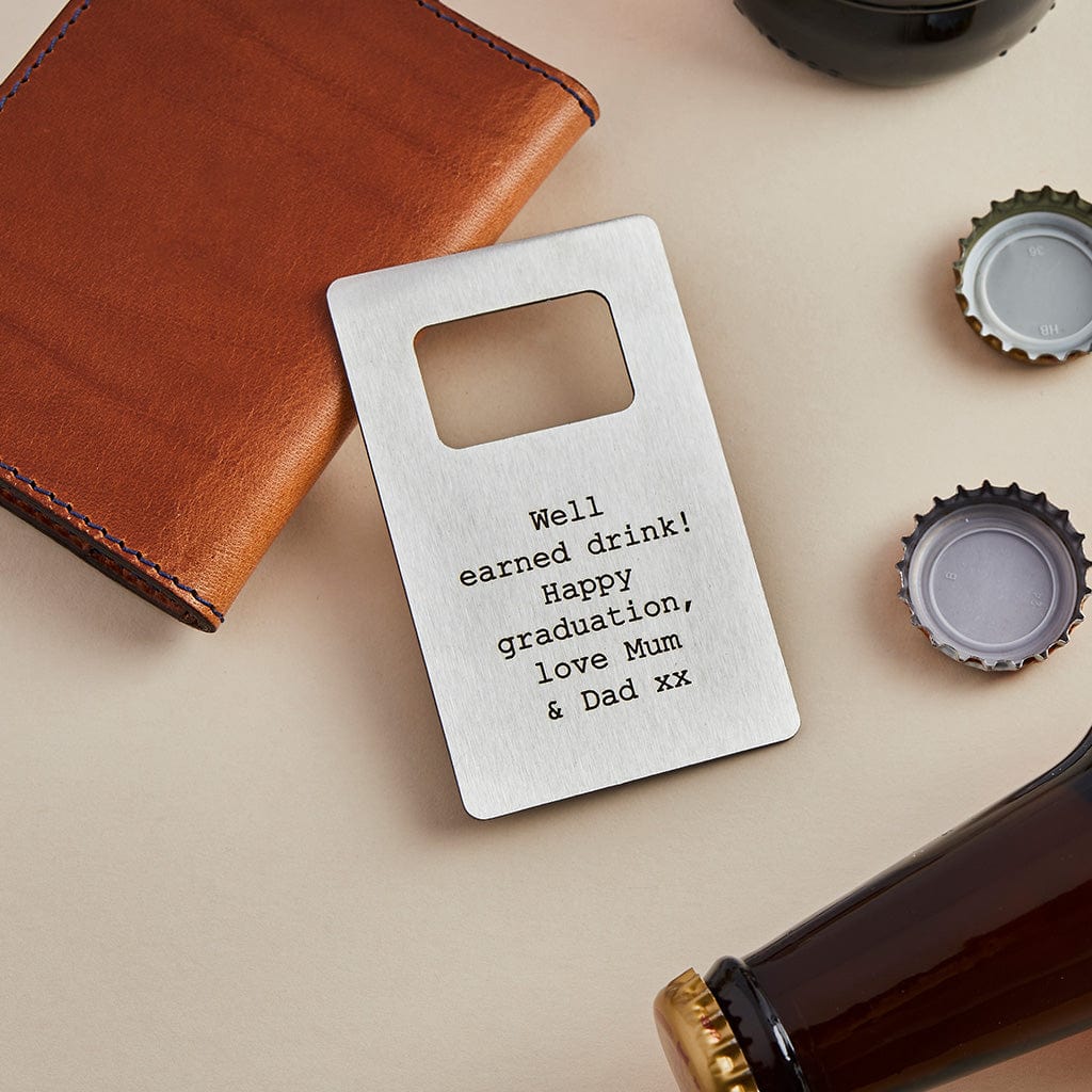 Personalised Wallet Card Bottle Opener CGL